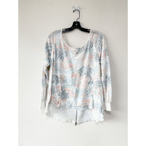 Vintage Havana Hawaiian Print Zip Back Sweater - Picture 4 of 11